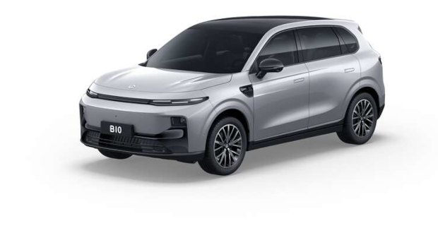 Leapmotor B10 в сиво