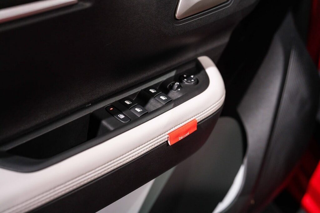 Вратата отвътре в Citroën ë-C3