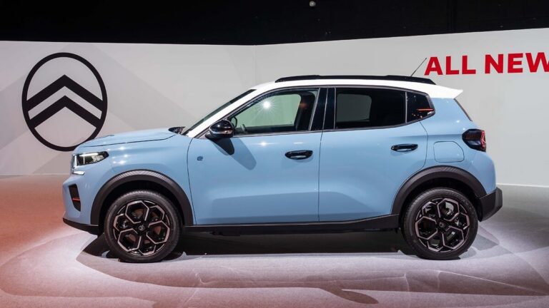 Citroën ë-C3 отстрани