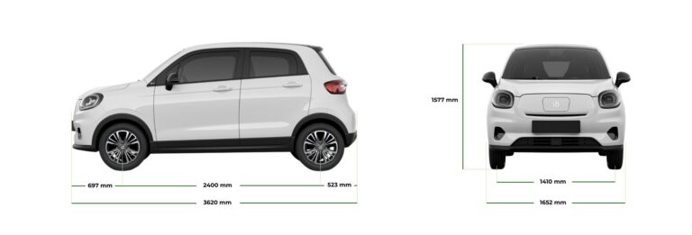 Размерите на Leapmotor T03