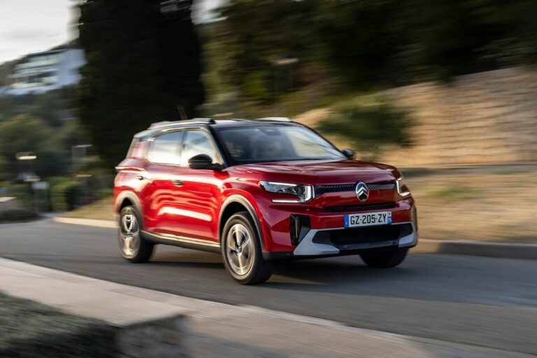 Citroën ë-C3 Aircross в града