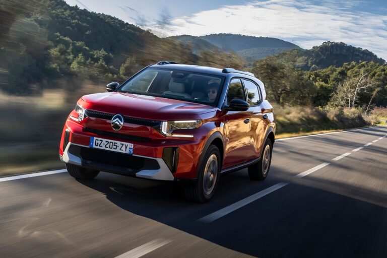 Citroën ë-C3 Aircross в движение