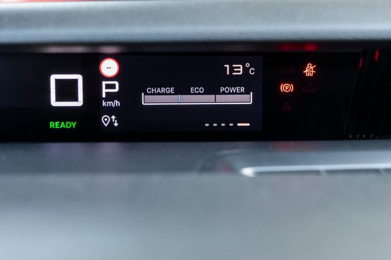 Дигиталният дисплей на Citroën ë-C3 Aircross