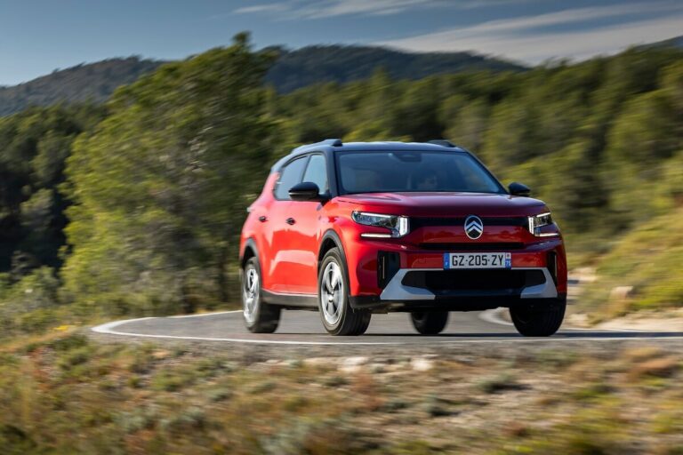 Citroën ë-C3 Aircross в завой
